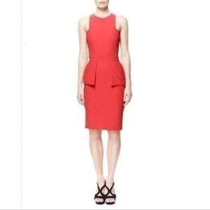 Alexander McQueen vibrant red size 38. Brand new dress